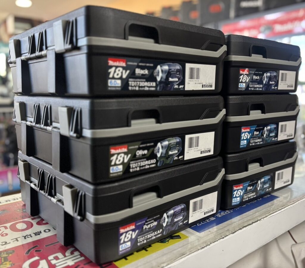 makita/マキタ インパクトドライバ TD173 未使用品 6台セット
