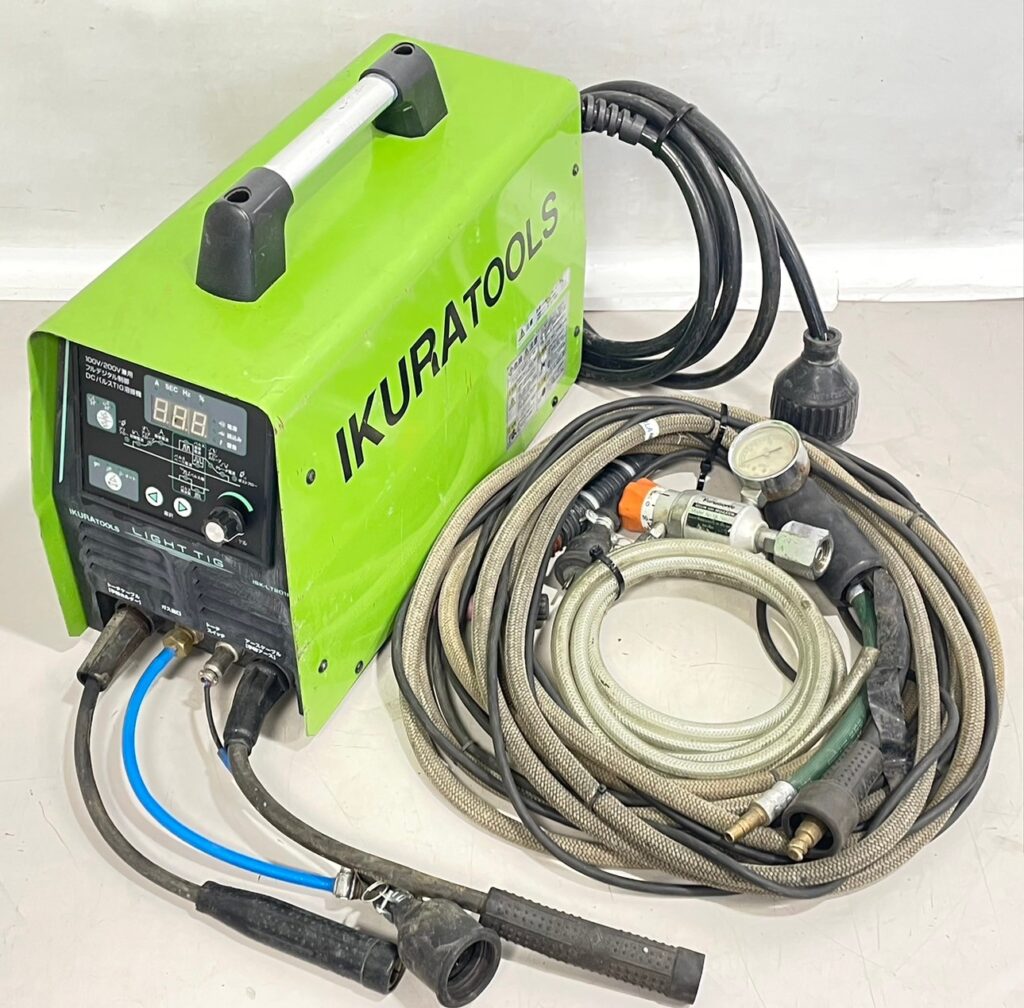 IKURA TOOLS/育良精機 フルデジタル制御DCパルス TIG溶接機 ISK-LT201F