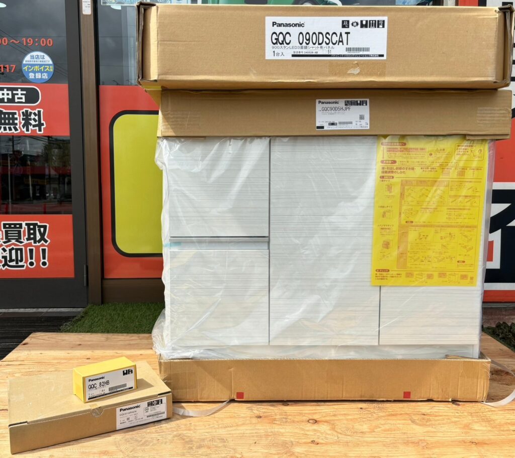 Panasonic/パナソニック 洗面化粧台/LED3面鏡/歯ブラシ立て/マルチシャワー GQC90D5HJP/GQC090DSCAT/GQC01APAEN/GQC82HB