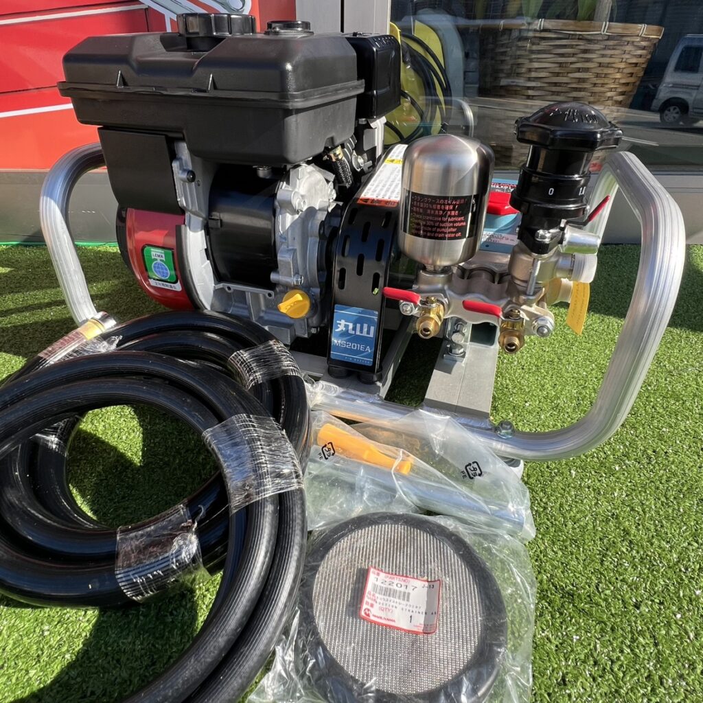 【出張買取】富士宮市 MARUYAMA/丸山 エンジンセット動噴 MS201EA
