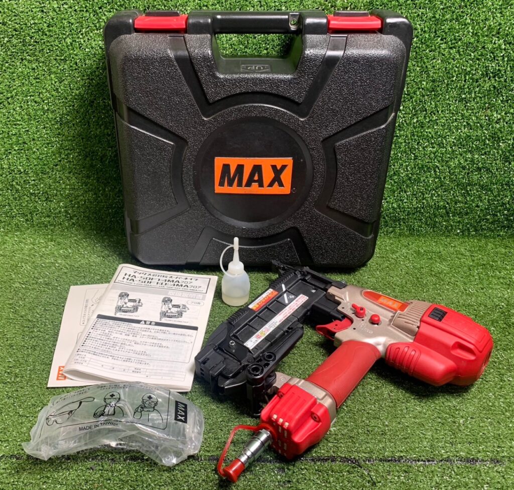 MAX/マックス 高圧 スーパーネイラ HA-50F1(D)/4MAフロア ステープル