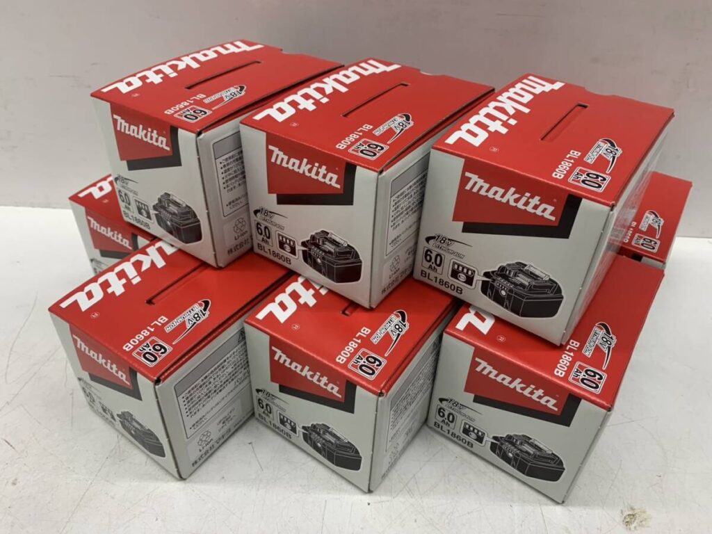 makita マキタ BL1860B リチウムイオンバッテリー 18V6.0Ah 10個セット