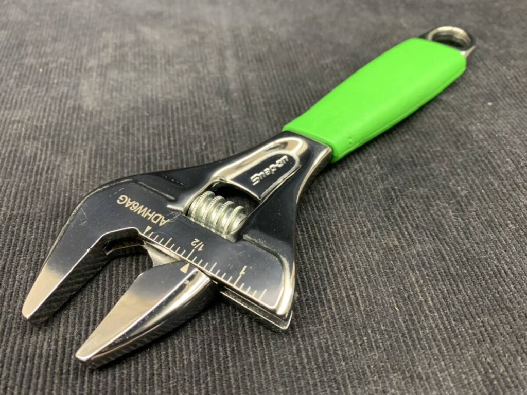 Snap-onスナップオン Snap-on【ADHW6AG】6インチ ワイドアジャスタブルレンチ モンキーレンチ グリーン