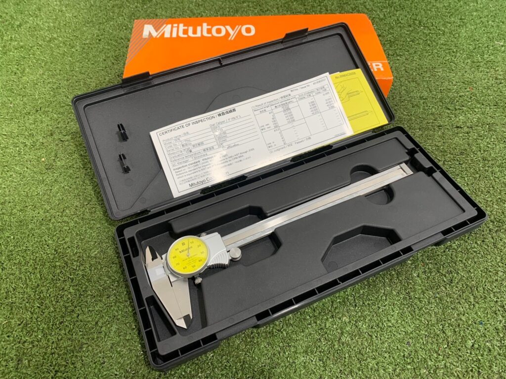 Mitutoyo/ミツトヨ ダイヤルノギス 505-733 D20FX 取説 検査成績書付
