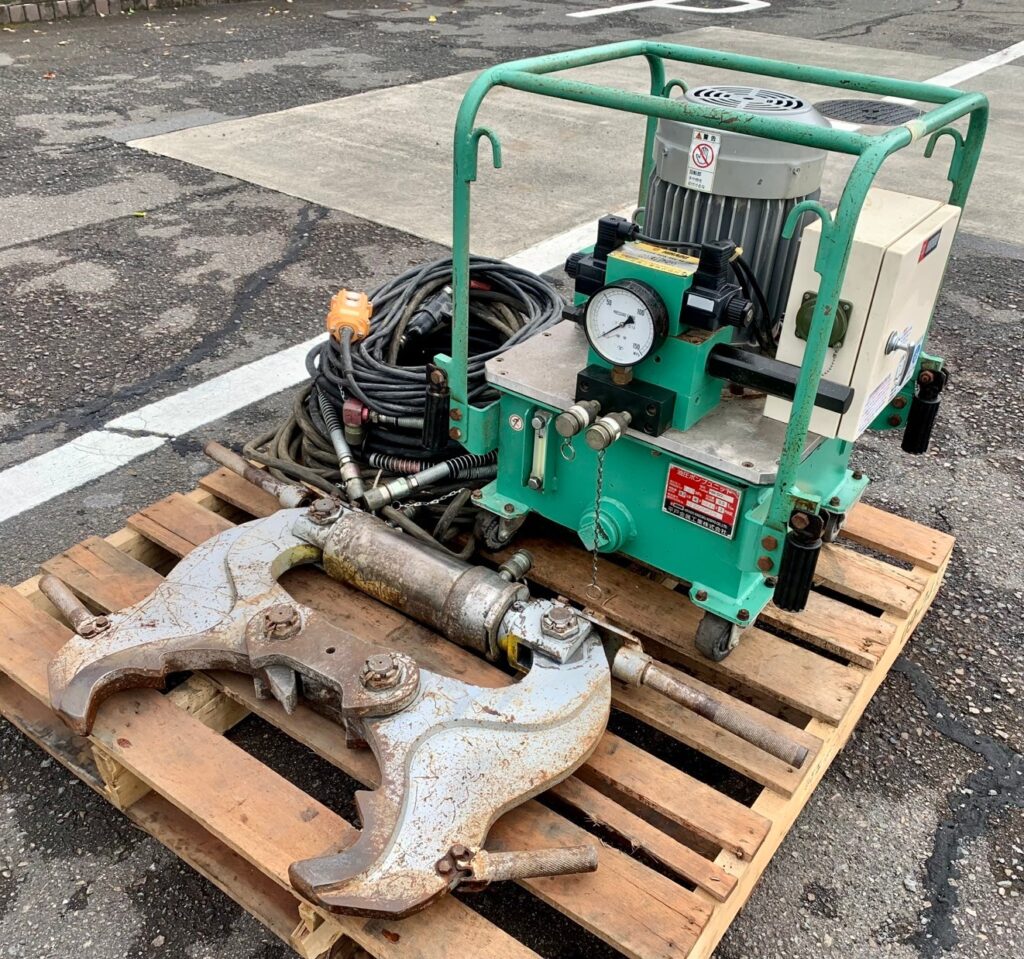 HIRADO/平戸金属工業 油圧ポンプユニット HM-506 ウォールクラッシャー