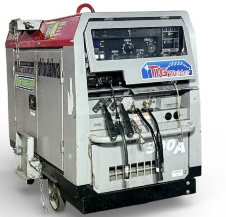 新ダイワ 防音型エンジン 発電機兼用TIG溶接機 DGT300MC