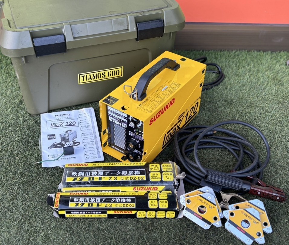 【出張買取】SUZUKID スズキッド SIM-120 直流インバータ溶接機 IMAX120