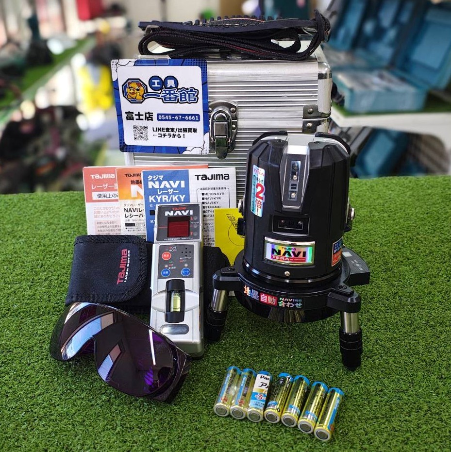 Tajima タジマ レーザー墨出し器 NAVI ML10N-KYR 受光器セット