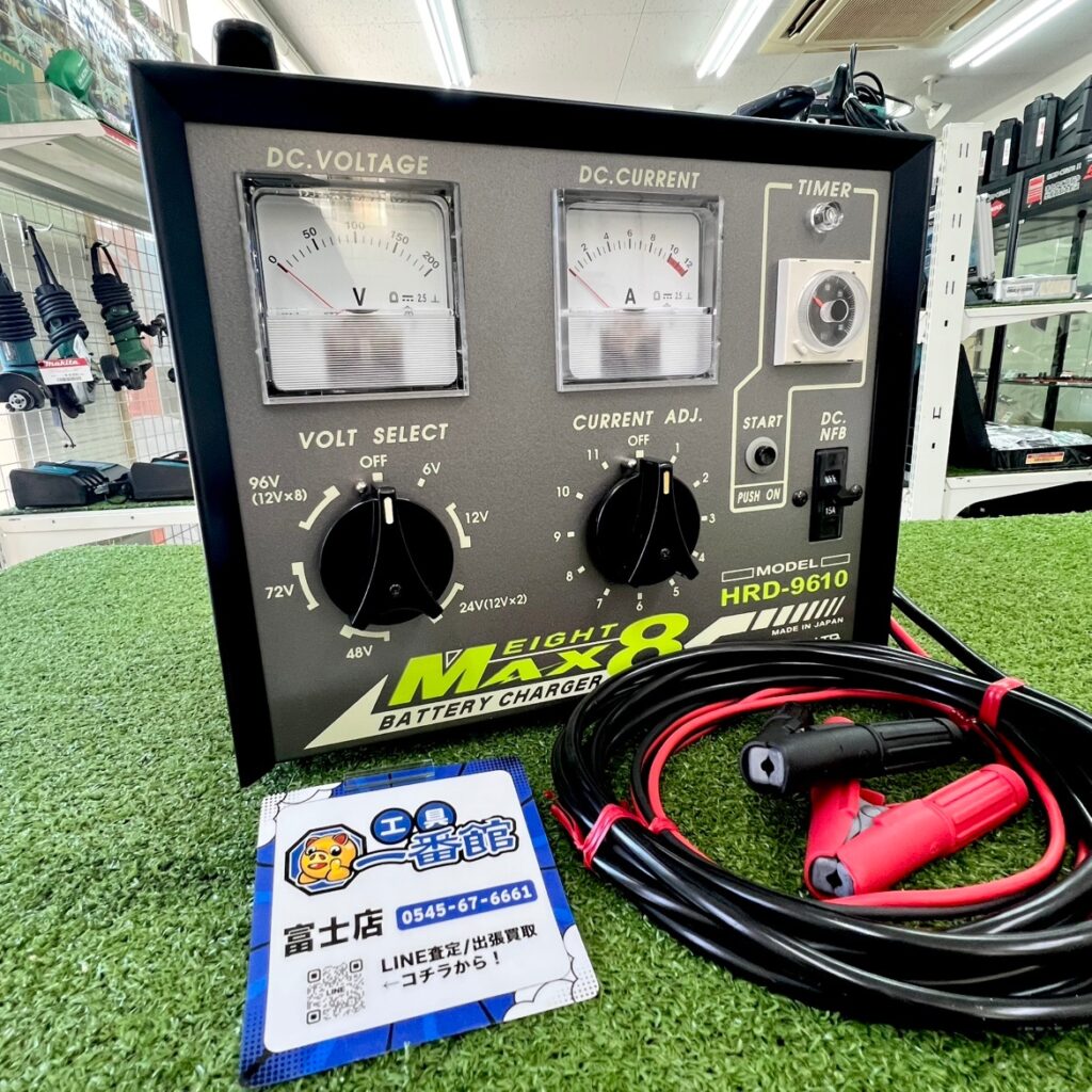 【出張買取】富士市 DENGEN/デンゲン 多連結充電器 HRD-9610 バッテリー充電器