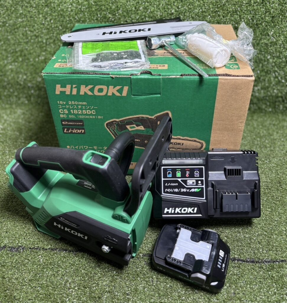 HiKOKI/ハイコーキ 18V コードレスチェーンソー バーサイズ 250mm CS1825DC(BC)