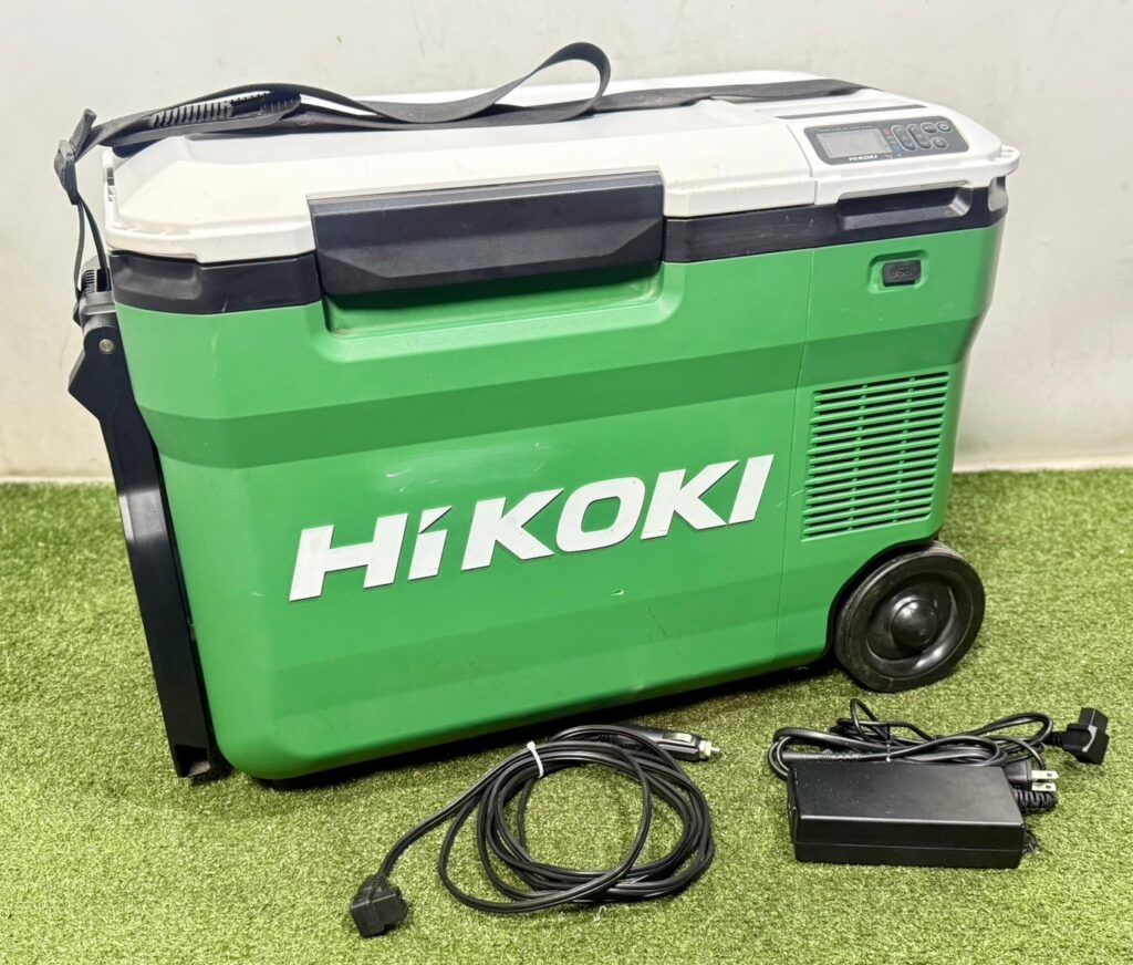 HiKOKI/ハイコーキ 14.4/18V コードレス冷温庫 3電源対応 ACアダプタ 車載用DCコード UL18DB