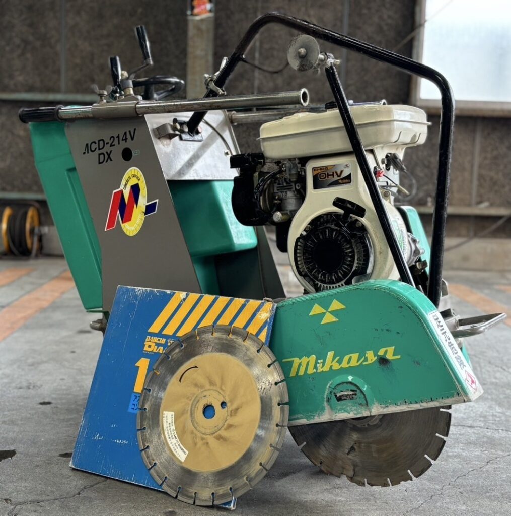 【出張買取　富士市】Mikasa/三笠産業 ミカサ コンクリートカッター MCD-214VDX