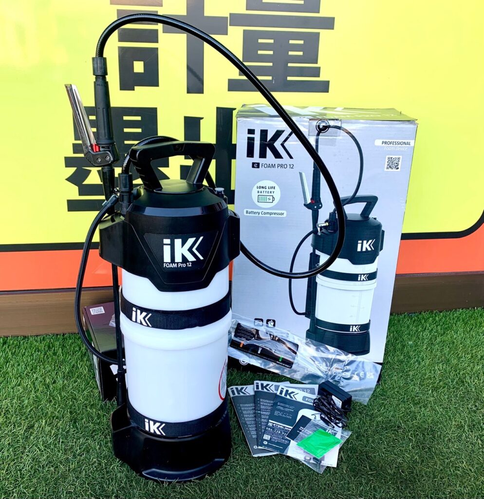 GOIZPER 蓄圧式フォームガン iK FOAM Pro12 アイケイフォーム プロ12 電源ユニット付きセット