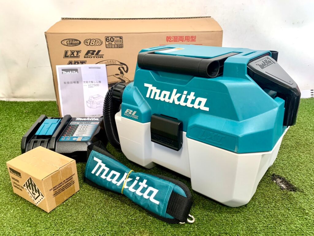 makita/マキタ 充電式集じん機(乾湿両用) VC750DRG