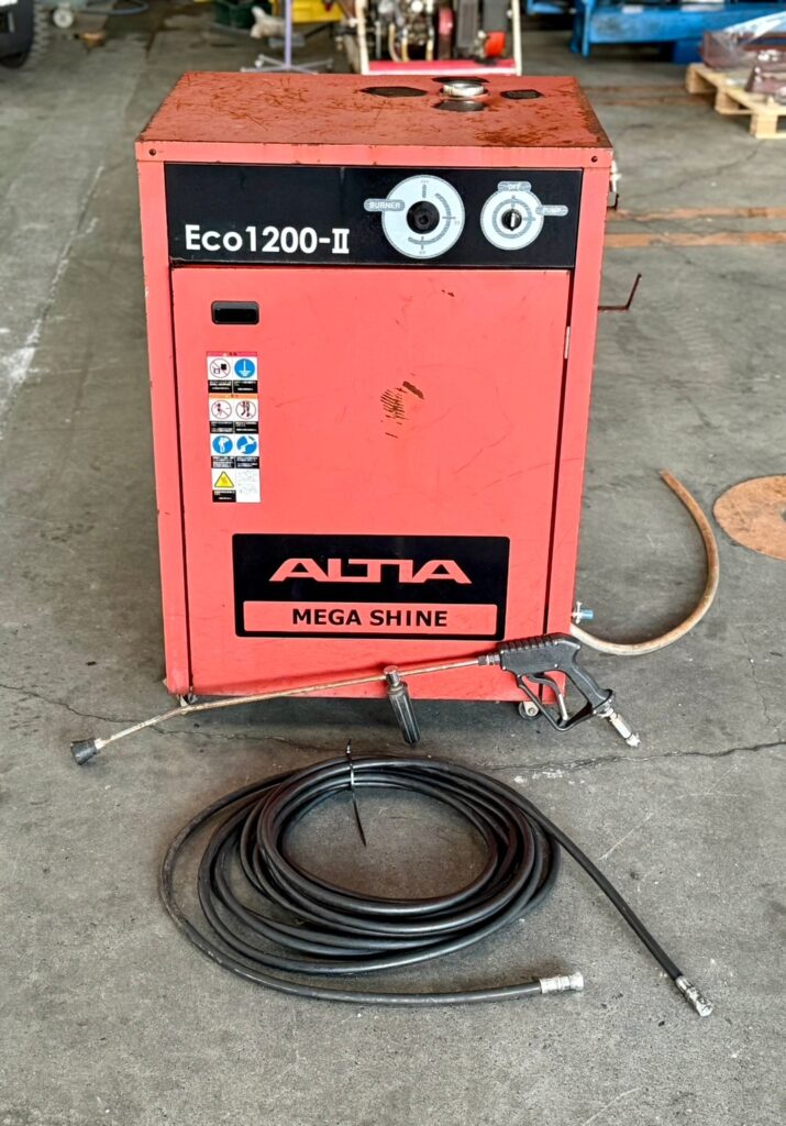 ALTIA アルティア メガシャイン【高圧洗浄機】 Eco 1200-Ⅱ 温水ワッシャー 三相200v