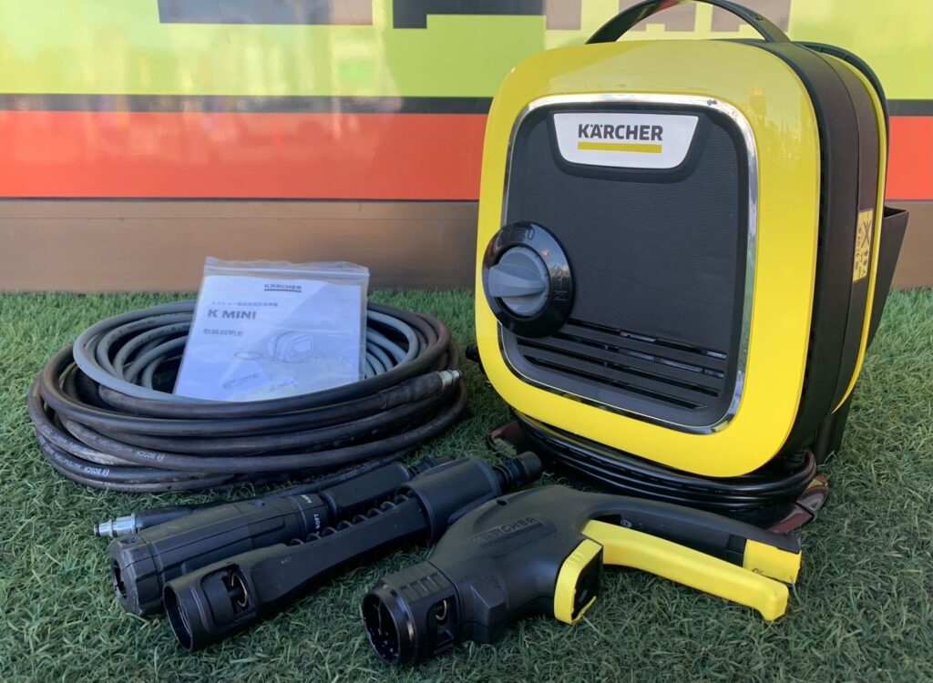 Kärcher/ケルヒャー 高圧洗浄機 [KMINI]1.600-050.0 取説 付属品有