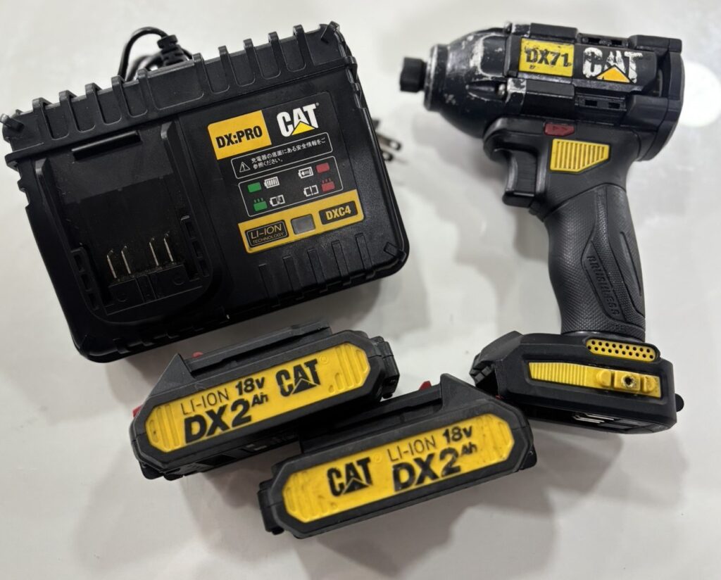 CAT/キャタ インパクトドライバー DX71 18V 1/4”