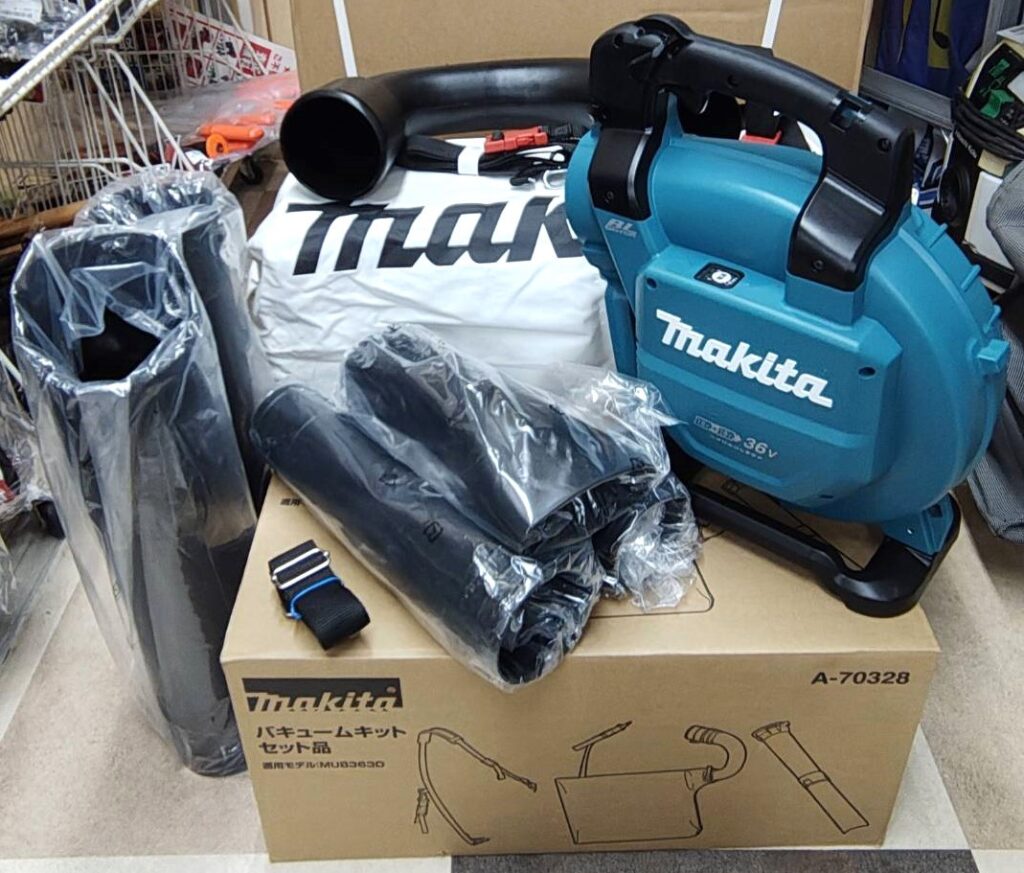 マキタ/makita 充電式ブロア/バキュームキット付 MUB363D