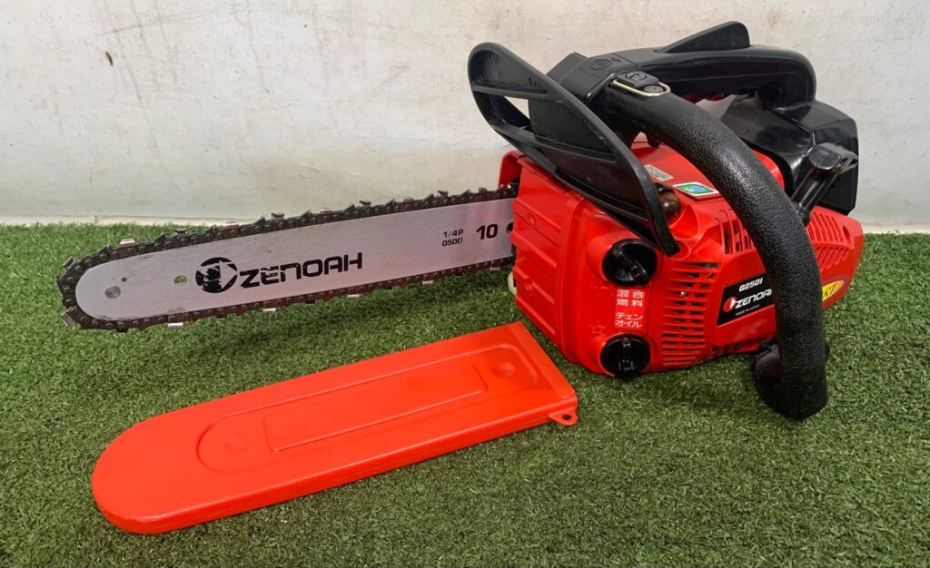 【出張買取　静岡市】ZENOAH/ゼノア エンジン式チェンソー G2501 イースタート