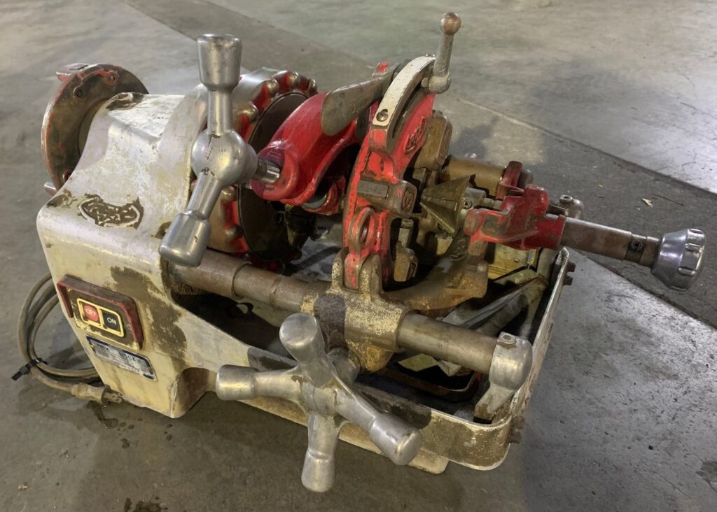 【出張買取　富士市】REX/レッキス ねじ切り N50AⅢ/N50A3 パイプマシン ネジ加工 100V 600W