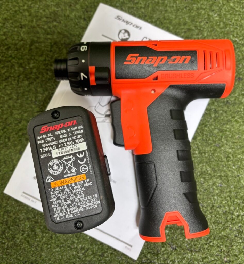 Snap-on スナップオン 14.4V コードレスインパクトドライバ CTSJ861O