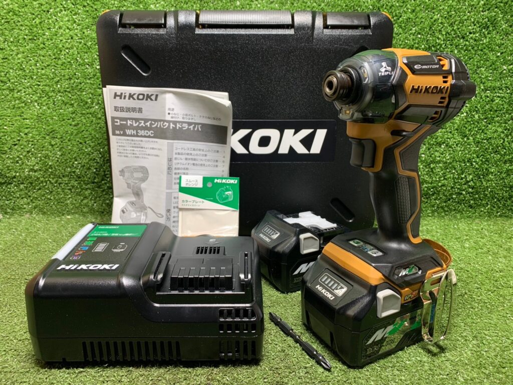 HiKOKI/ハイコーキ 36V インパクトドライバ WH36DC 2XPS(GC)