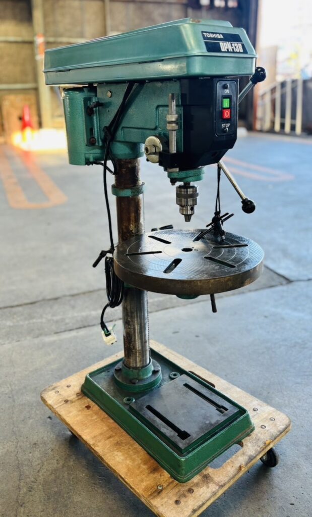 【出張買取　静岡市】TOSHIBA/東芝 卓上ドリル DPN-13B 100V 50/60Hz ※鉄工13㎜/木工24㎜ ボール盤