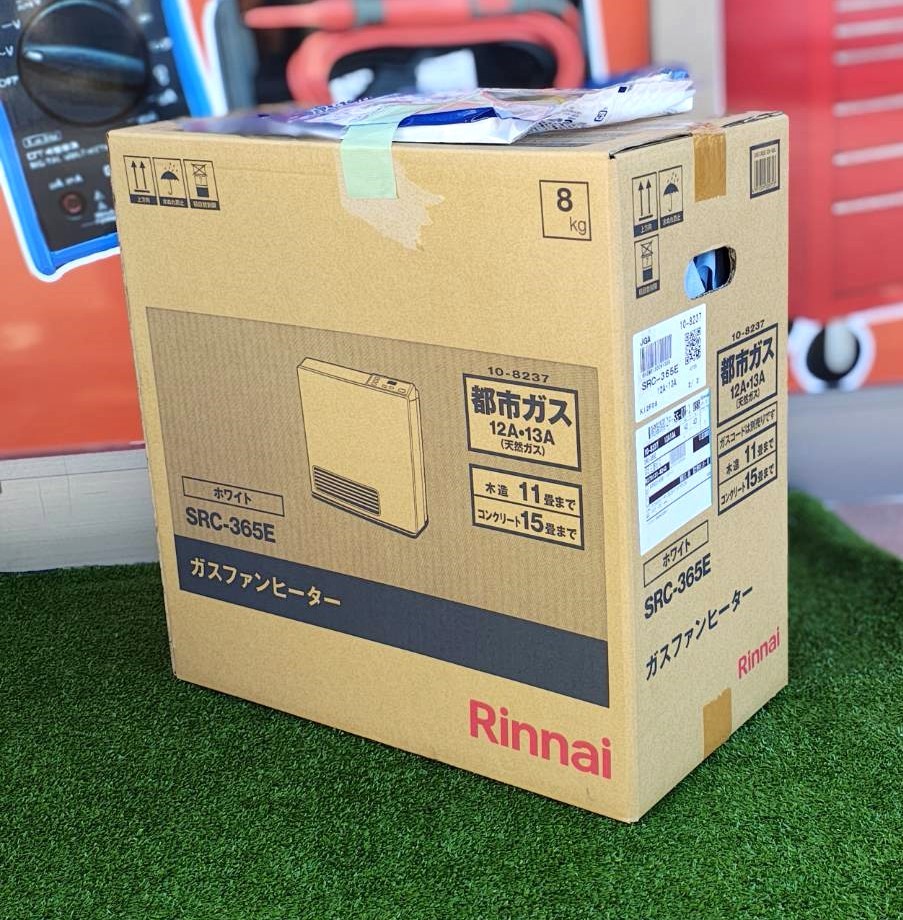 Rinnai/リンナイ ガスファンヒーター SRC-365E 都市ガス用 (12A/13A) 木造11畳・コンクリ15畳まで