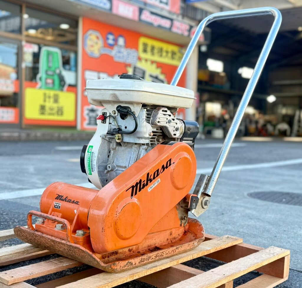 【出張買取】静岡市 MIKASA/三笠産業 プレートコンパクター MVC-60Ｖ