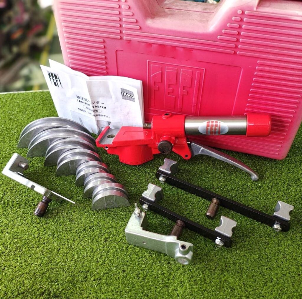 【出張買取】富士市 TASCO/タスコ 手動 油圧式ベンダー リバースセット TA512HR