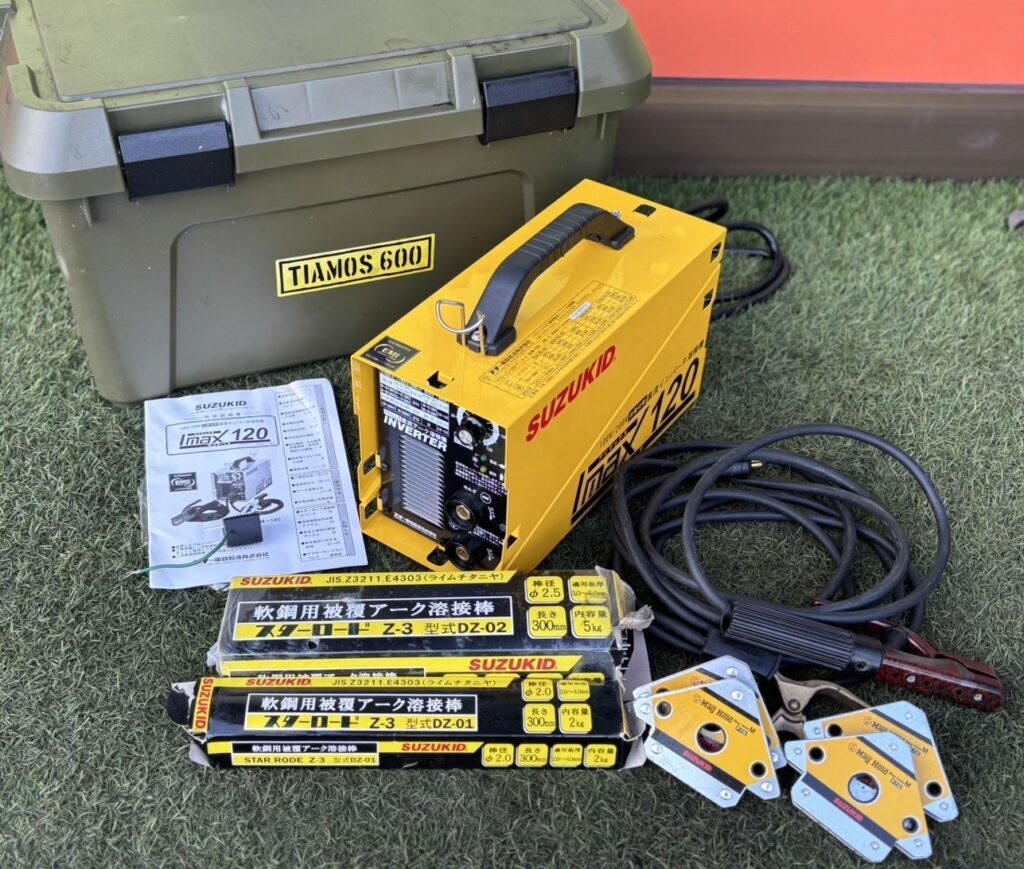 【出張買取 静岡市】SUZUKID/スズキッド 直流インバータ溶接機 IMAX120 SIM-120 100/200V 兼用