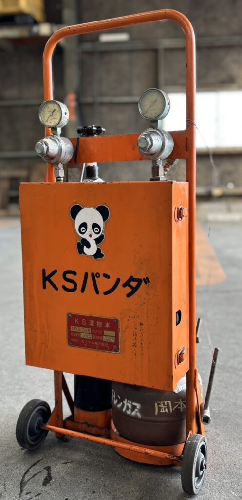 【出張買取　静岡市】kamimaru/カミマル KSパンダ型 酸素 アセチレン 小型 ガス溶接 セット