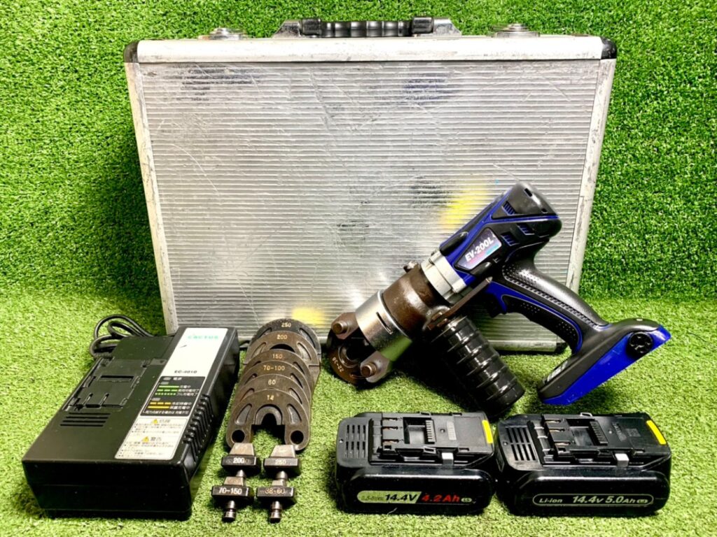 CACTUS/カクタス 電動油圧式圧着工具 EV-200L クリンプボーイ