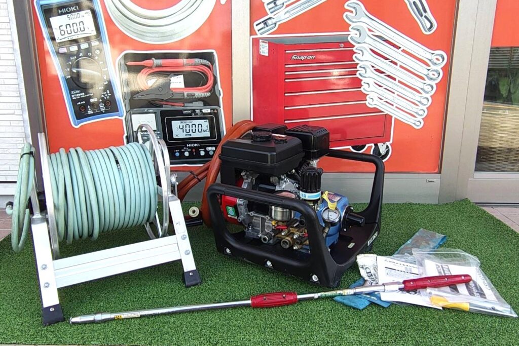 有光/アリミツ  エンジンセット動噴 CSP-425D4 三菱エンジン